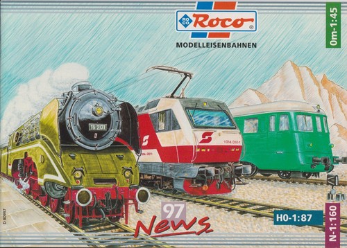 Roco neuheitenprospekt 1997 - roco,