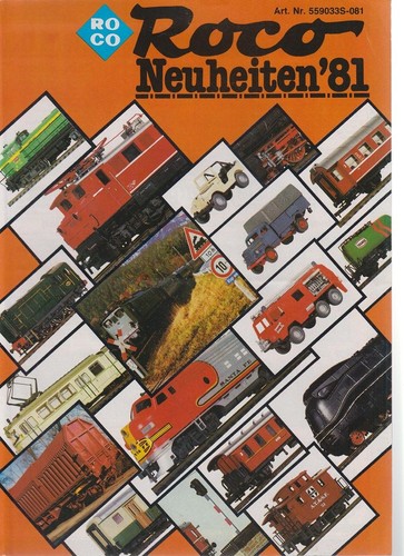 Roco neuheiten 1981 eine - neuheiten, 1981.