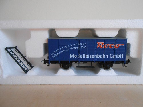 Roco gedeckter güterwagen - roco, ,